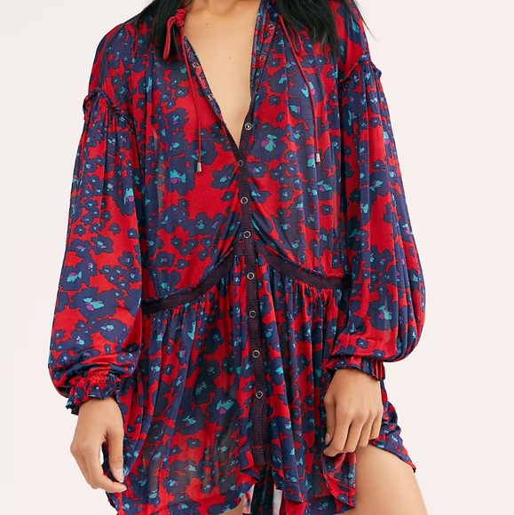 NWT FREE PEOPLE Love Letter Tunic - Picture 9 of 9